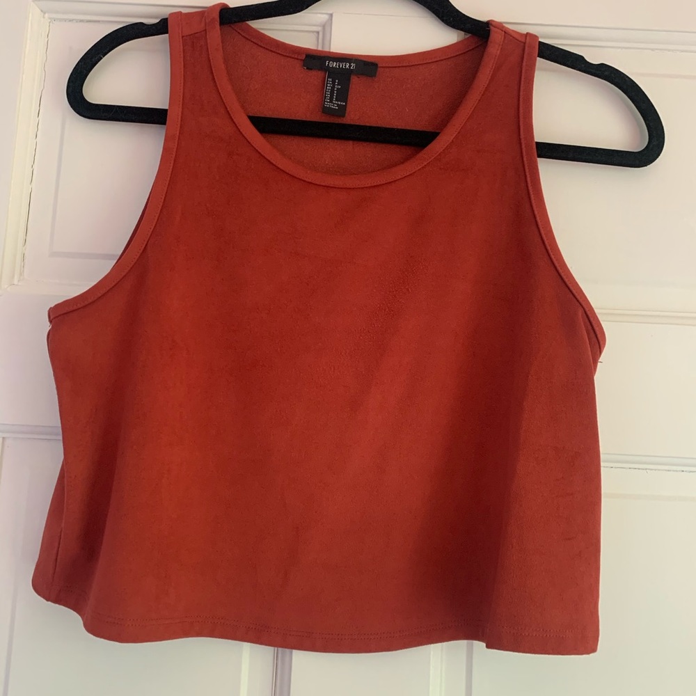 suede tank
